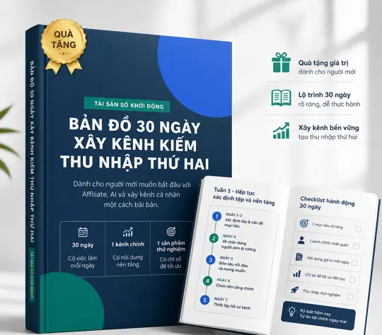 Bìa tài liệu Bản đồ 30 ngày xây kênh